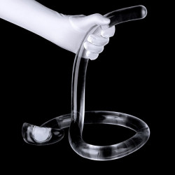 Deepleasure Gode Giant Snake 100 x 3cm Transparent